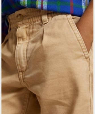 クロップド　コットン　ツイル　パンツ