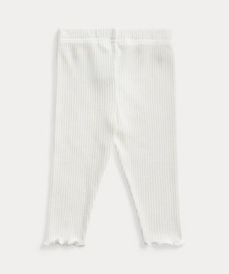 リブド　ストレッチ　レギンス