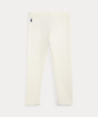 ＜POLO RALPH LAUREN CHILDRENS WEAR ＞リブ　ストレッチ　ジャージー　レギンス　ＣＷＰＯＰＮＴＲＢＱ２０１０４