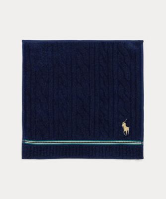 ＜POLO RALPH LAUREN CHILDRENS WEAR ＞ケーブル　コットン　テリー　ハンカチーフ