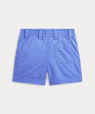 コットン ツイル プルオン ショートパンツ
