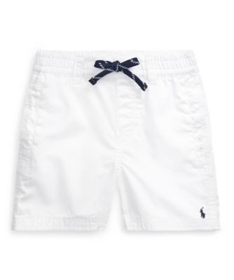 ＜三越伊勢丹/公式＞ POLO RALPH LAUREN CHILDRENS WEAR /ポロ ラルフ ローレン チルドレンズウェア コットンツイル プルオン ショートパンツ 100ホワイト 幼児用下着【三越伊勢丹/公式】