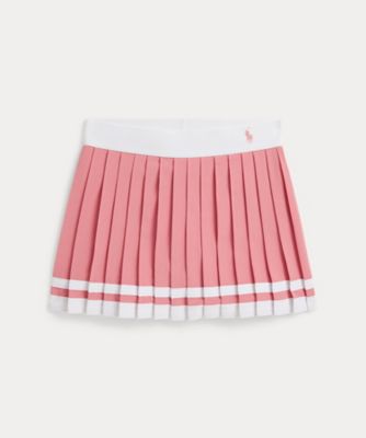 ＜POLO RALPH LAUREN CHILDRENS WEAR ＞ストライプド　プリーテッド　スコート　ＣＷＰＯＳＨＯＲ７６２００４６