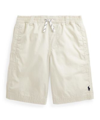 ＜三越伊勢丹/公式＞ POLO RALPH LAUREN CHILDRENS WEAR /ポロ ラルフ ローレン チルドレンズウェア コットン ツイル ドローストリング ショートパンツ 101ナチュラル パンツ・ズボン【三越伊勢丹/公式】