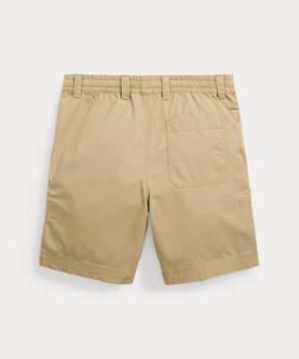 コットンツイル　ドローストリング　ショートパンツ