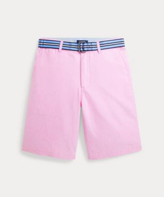 ＜POLO RALPH LAUREN CHILDRENS WEAR ＞ベルテッド　コットン　オックスフォード　ショートパンツ　　ＣＷＰＯＳＨＯＹ４Ｇ２０１４４