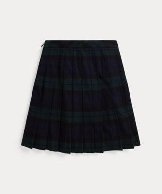 チェック プリーテッド スカート CWPOSKTG6H20155