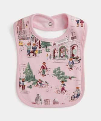 POLO RALPH LAUREN CHILDRENS WEAR /ポロ ラルフ ローレン チルドレンズウェア Polo ベア コットン インターロック ビブ CWPOSMAF9G20046
