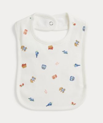 Polo ベア コットン インターロック ビブ