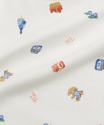 Polo ベア コットン インターロック ビブ