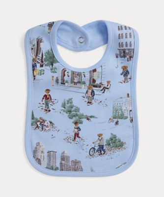 POLO RALPH LAUREN CHILDRENS WEAR /ポロ ラルフ ローレン チルドレンズウェア Polo ベア コットン インターロック ビブ CWPOSMAI9G20082