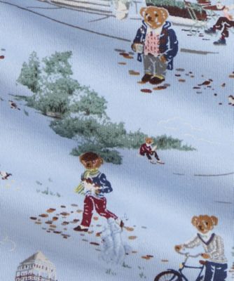Polo ベア コットン インターロック ビブ