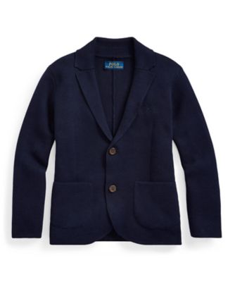 ＜POLO RALPH LAUREN CHILDRENS WEAR ＞ノッチ　ラペル　コットン　カーディガン