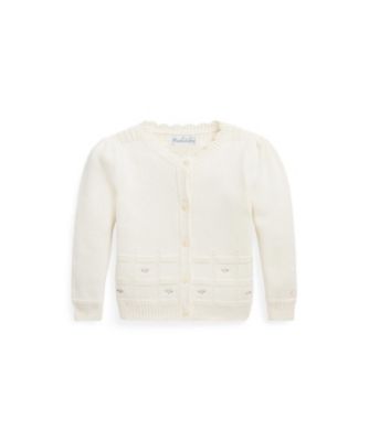 POLO RALPH LAUREN CHILDRENS WEAR /ポロ ラルフ ローレン チルドレンズウェア 【送料無料】フローラル　コットン　カーディガン