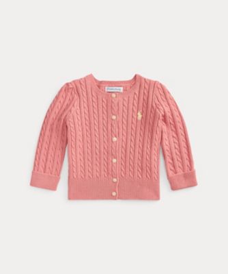 ケーブルニット ウール フーデッドポンチョ | POLO RALPH LAUREN