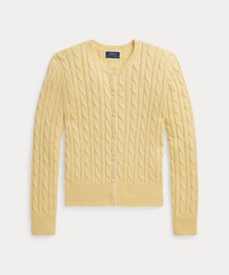 ＜POLO RALPH LAUREN CHILDRENS WEAR ＞メタリック　ケーブルニット　カーディガン　ＣＷＰＯＳＷＥＧ６８２０６２３