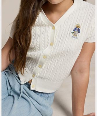【値下げ‼️】ポロラルフローレン Vネックケーブルカーディガン POLO RALPH LAUREN（ポロ・ラルフローレン） カーディガン VN PP CARDI