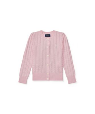 ＜POLO RALPH LAUREN CHILDRENS WEAR ＞ミニ　ケーブル　コットン　カーディガン