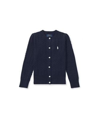 ＜POLO RALPH LAUREN CHILDRENS WEAR ＞ミニ　ケーブル　コットン　カーディガン