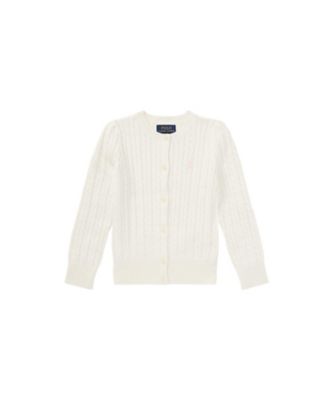 ＜POLO RALPH LAUREN CHILDRENS WEAR ＞ミニ　ケーブル　コットン　カーディガン