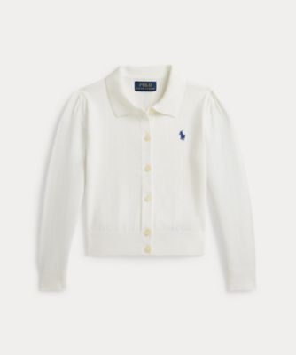 ＜POLO RALPH LAUREN CHILDRENS WEAR ＞コームド　コットン　ポロ　カーディガン　ＣＷＰＯＳＷＥＲ６８２０５９０