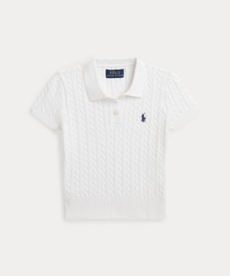 ＜POLO RALPH LAUREN CHILDRENS WEAR ＞ミニケーブル　コットン　Ｐｏｌｏ　セーター　ＣＷＰＯＳＷＥＲ６８２０６２５