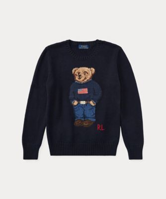 ＜POLO RALPH LAUREN CHILDRENS WEAR ＞Ｐｏｌｏ　ベア　コットン　セーター　ＣＷＰＯＳＷＥＹ６８２０５６３