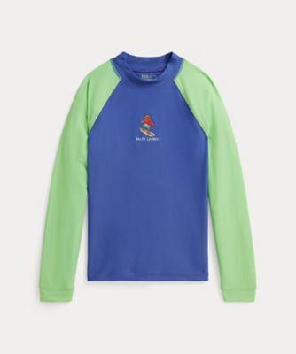 ＜POLO RALPH LAUREN CHILDRENS WEAR ＞Ｐｏｌｏ　ベア　パフォーマンス　ラッシュ　ガード　ＣＷＰＯＳＷＭＹＣＸ２０１２１