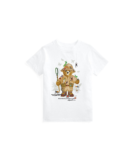 Polo ベア コットン ジャージー Tシャツ Polo ベア コットン ジャージー Tシャツ