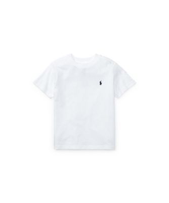 ＜三越伊勢丹/公式＞ POLO RALPH LAUREN CHILDRENS WEAR /ポロ ラルフ ローレン チルドレンズウェア コットン ジャージー クルーネック Tシャツ 100ホワイト トップス【三越伊勢丹/公式】