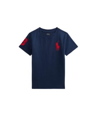 ＜三越伊勢丹/公式＞ POLO RALPH LAUREN CHILDRENS WEAR /ポロ ラルフ ローレン チルドレンズウェア Big Pony コットン ジャージー Tシャツ 410ネイビー トップス【三越伊勢丹/公式】