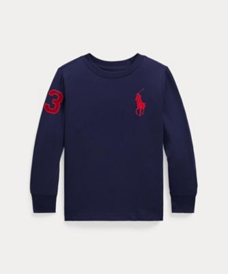 ＜POLO RALPH LAUREN CHILDRENS WEAR ＞Ｂｉｇ　Ｐｏｎｙ　コットン　ジャージー　Ｔシャツ　ＣＷＰＯＴＳＨＢ８０２０９７９