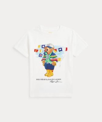 POLO RALPH LAUREN CHILDRENS WEAR /ポロ ラルフ ローレン チルドレンズウェア Polo ベア コットン ジャージー Tシャツ CWPOTSHB8020996