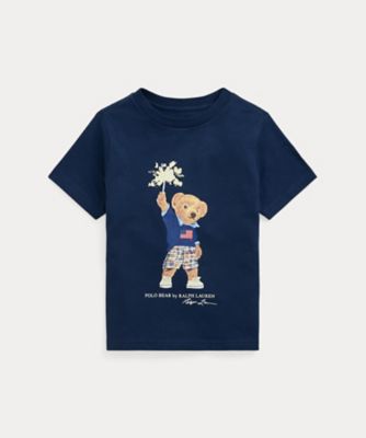 POLO RALPH LAUREN CHILDRENS WEAR /ポロ ラルフ ローレン チルドレンズウェア Polo ベア コットン ジャージー Tシャツ CWPOTSHB8021100