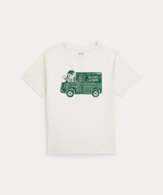 ＜POLO RALPH LAUREN CHILDRENS WEAR ＞Ｒａｌｐｈ’ｓ　Ｃｏｆｆｅｅ　Ｐｏｌｏ　ベア　Ｔシャツ　ＣＷＰＯＴＳＨＢ８０２１１５４