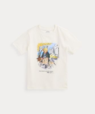 ＜POLO RALPH LAUREN CHILDRENS WEAR ＞Ｐｏｌｏ　ベア　コットン　ジャージー　Ｔシャツ　ＣＷＰＯＴＳＨＢ８０２１１５６