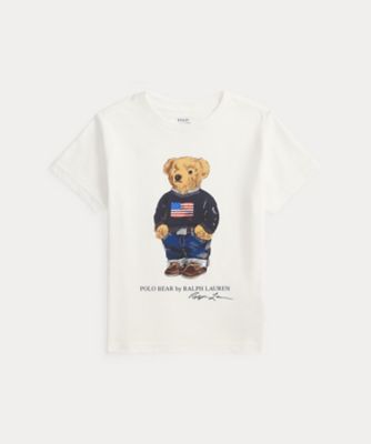 Polo ベア コットン ジャージー Tシャツ