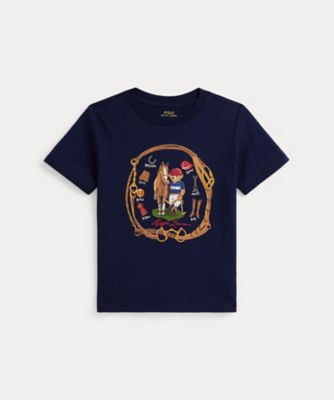 Polo ベア コットン ジャージー Tシャツ