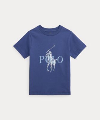 ＜POLO RALPH LAUREN CHILDRENS WEAR ＞Ｂｉｇ　Ｐｏｎｙ　コットン　ジャージー　Ｔシャツ　ＣＷＰＯＴＳＨＢ８０２１２４４