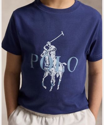 Big Pony コットン ジャージー Tシャツ