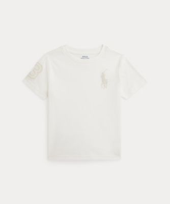 ＜POLO RALPH LAUREN CHILDRENS WEAR ＞Ｂｉｇ　Ｐｏｎｙ　コットン　ジャージー　Ｔシャツ　ＣＷＰＯＴＳＨＢ８０２１２４６