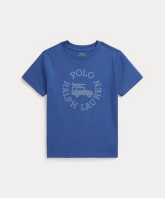 美品❤️現行タグ❤️ポロバイラルフローレン ロゴ コットン ジャージー Tシャツ L POLO RALPH LAUREN（ポロ ラルフ ローレン）の「ロゴ コットン