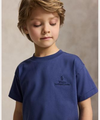 ビッグ フィット コットン ジャージー Tシャツ