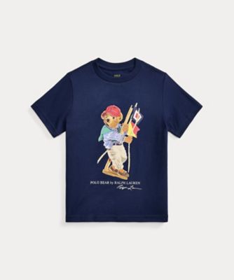 ＜POLO RALPH LAUREN CHILDRENS WEAR ＞Ｐｏｌｏ　ベア　コットン　ジャージー　Ｔシャツ　ＣＷＰＯＴＳＨＢ８０２１２６６