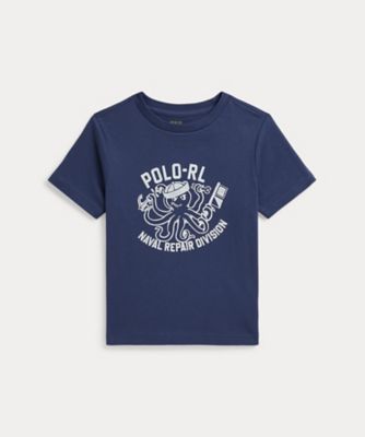 ＜POLO RALPH LAUREN CHILDRENS WEAR ＞コットン　ジャージー　グラフィック　Ｔシャツ　ＣＷＰＯＴＳＨＢ８０２１２７５