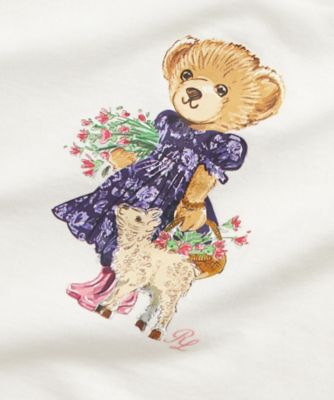 Ｐｏｌｏ　ベア　コットン　ジャージー　ペプラム　Ｔシャツ