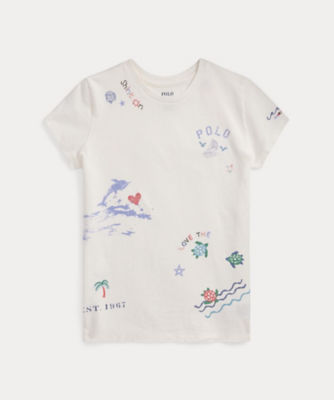 ＜POLO RALPH LAUREN CHILDRENS WEAR ＞コットン　ジャージー　グラフィック　Ｔシャツ