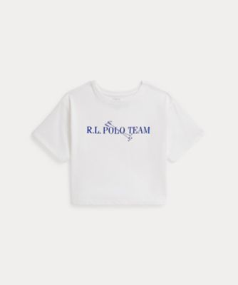 ＜POLO RALPH LAUREN CHILDRENS WEAR ＞Ｐｏｌｏ　チーム　コットン　ジャージー　ボクシー　Ｔシャツ　ＣＷＰＯＴＳＨＧ８０２０５３０