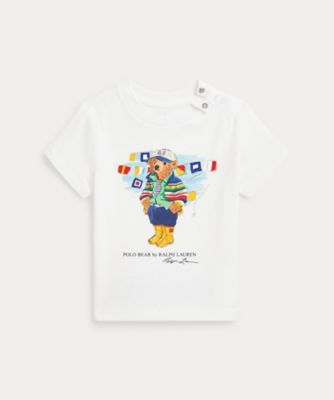 POLO RALPH LAUREN CHILDRENS WEAR /ポロ ラルフ ローレン チルドレンズウェア Polo ベア コットン ジャージー Tシャツ CWPOTSHI8020371