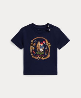 Polo ベア コットン ジャージー Tシャツ